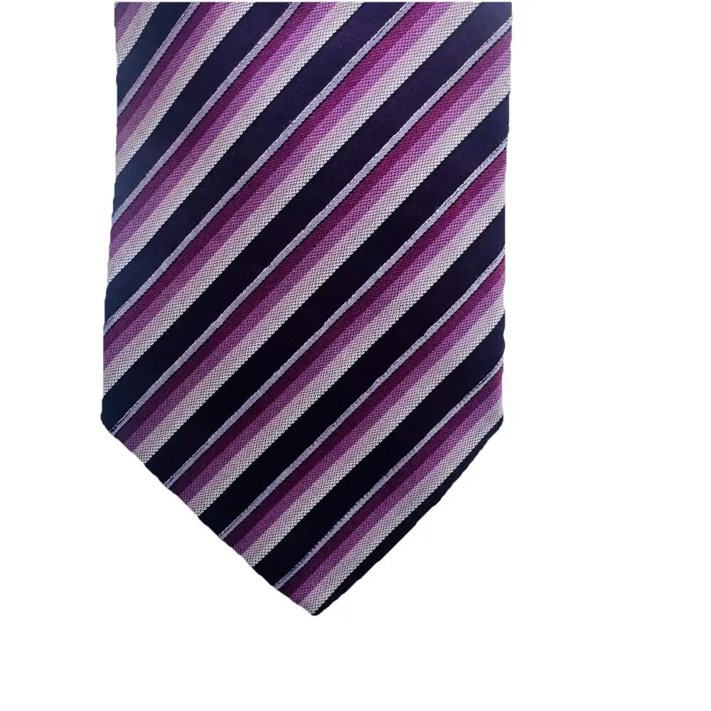 Hugo Boss Striped Men’s Silk Neck Tie 3.75 x 58 Classic Preppy